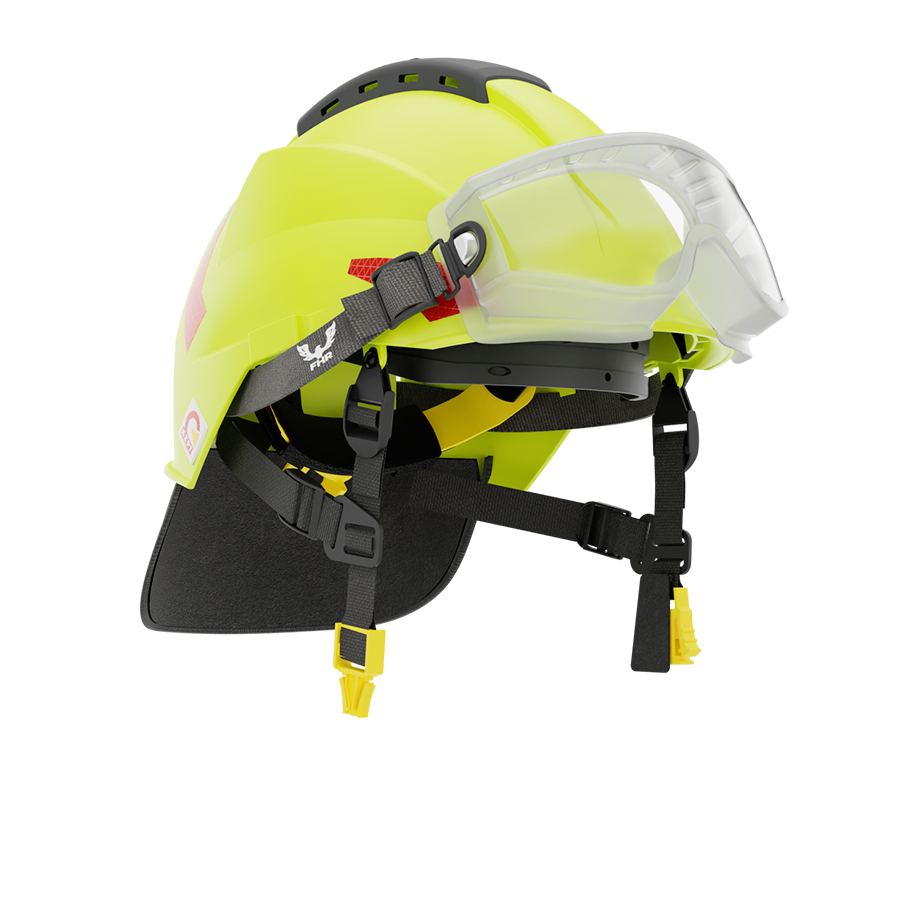 Brandbull Ear Protection and Protective Mesh Visor